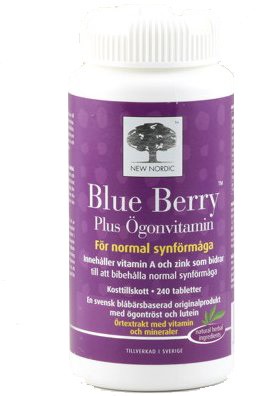 blue berry 240 tabletter